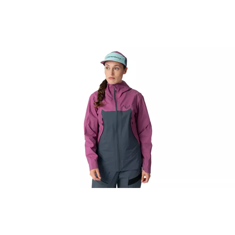 Casaco de mulher SALEWA Dynafit Transalper 3L - Magenta, tamanho XS