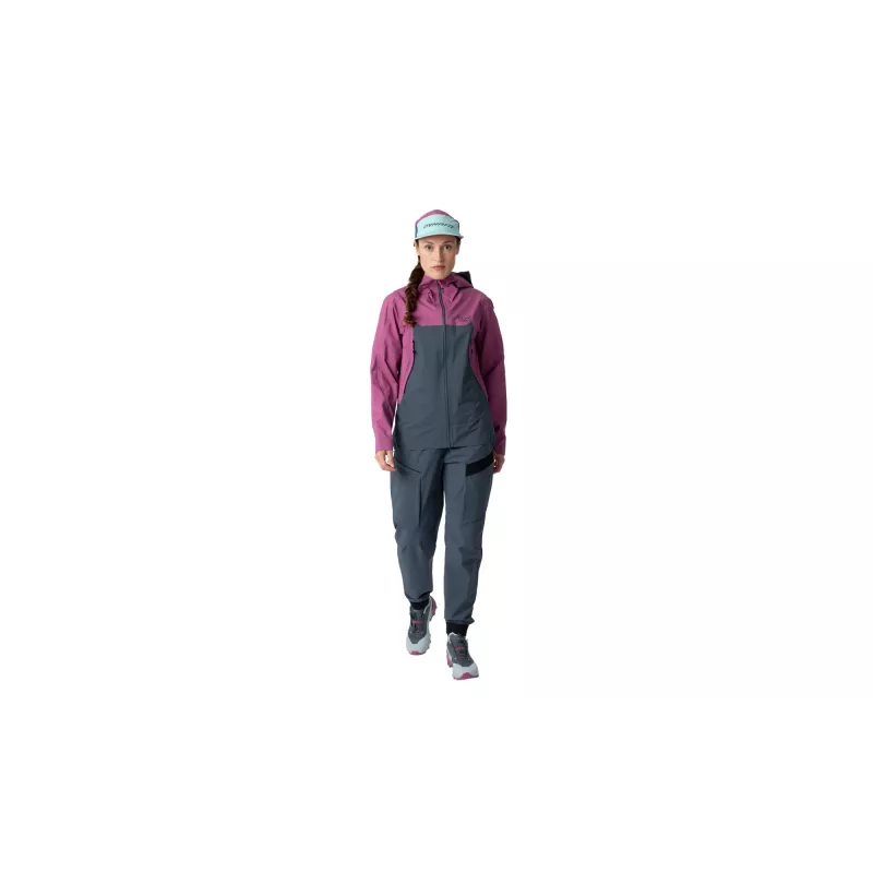 Casaco de mulher SALEWA Dynafit Transalper 3L - Magenta, tamanho M