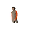 T-shirt de manga comprida SALEWA Dynafit Transalper L/S Tee - Fallen Rock, tamanho M