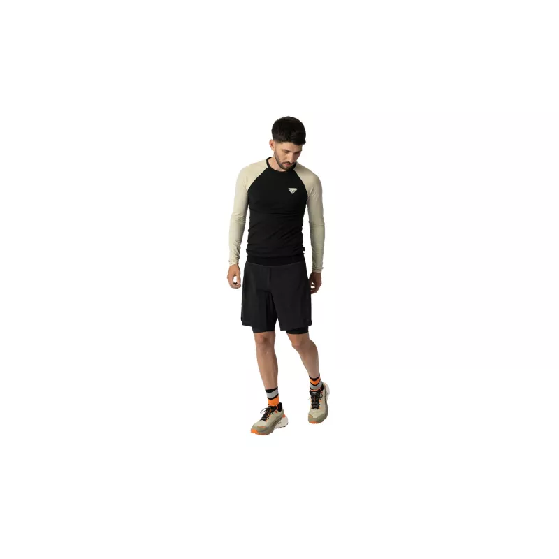 T-shirt de manga comprida SALEWA Dynafit Ultra S-Tech - Overcast, tamanho S/M