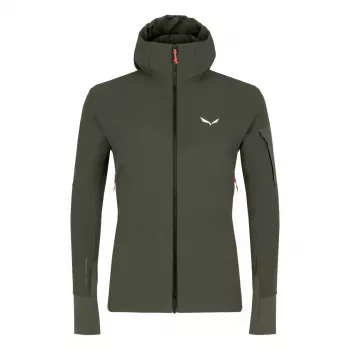 Casaco softshell Salewa Agner Durastretch - Faded Green, tamanho M para homem