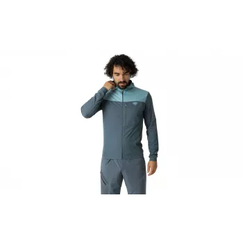 Dynafit Traverse Thermal casaco com capuz, azul fumo, M