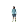Dynafit Traverse Thermal 1/2 Zip sweatshirt, azul fumo, L