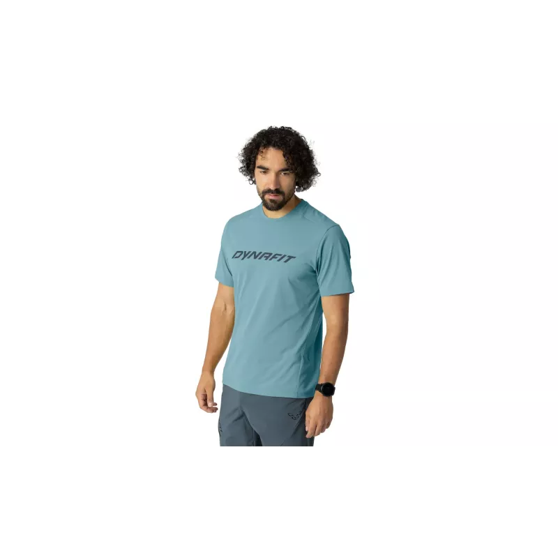 T-shirt de treino SALEWA Dynafit Traverse - Smoke Blue, tamanho S
