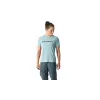 T-shirt SALEWA Dynafit Traverse para mulher - Cloud Blue, tamanho XS