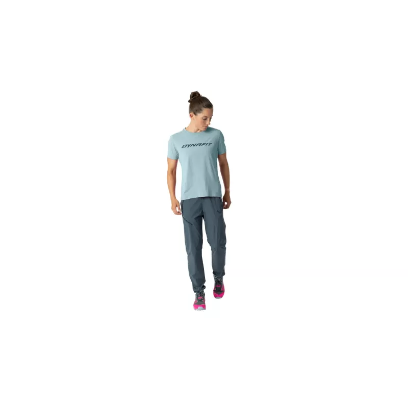 T-shirt SALEWA Women's Dynafit Traverse - Cloud Blue, tamanho S