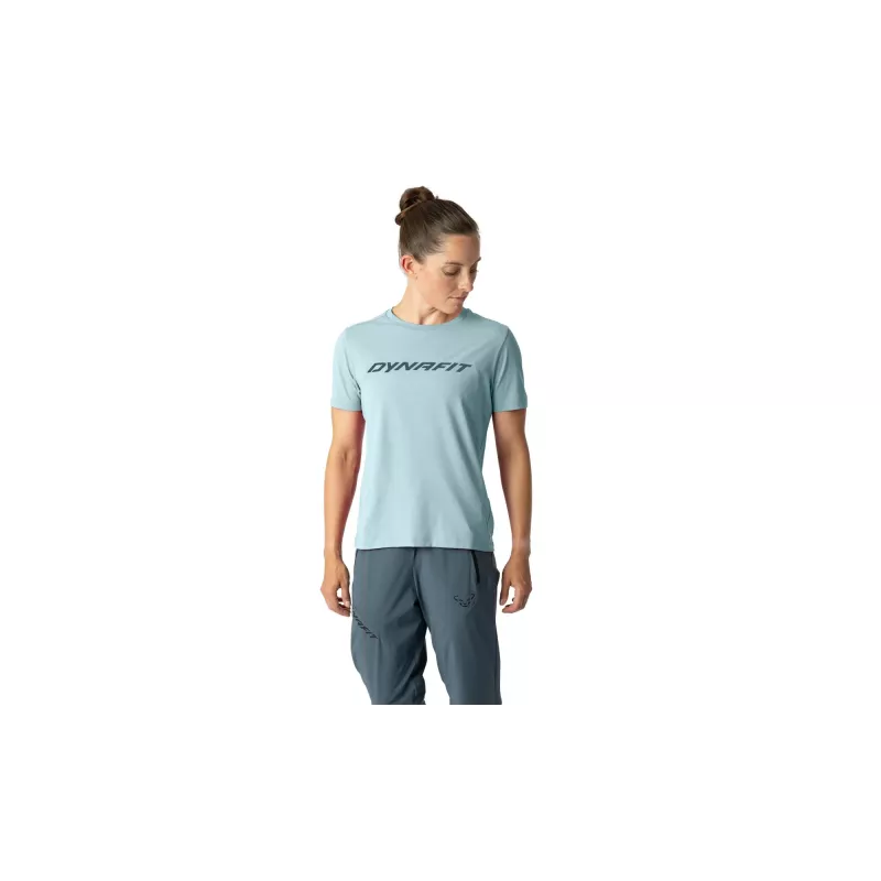 T-shirt SALEWA Women's Dynafit Traverse - Cloud Blue, tamanho L