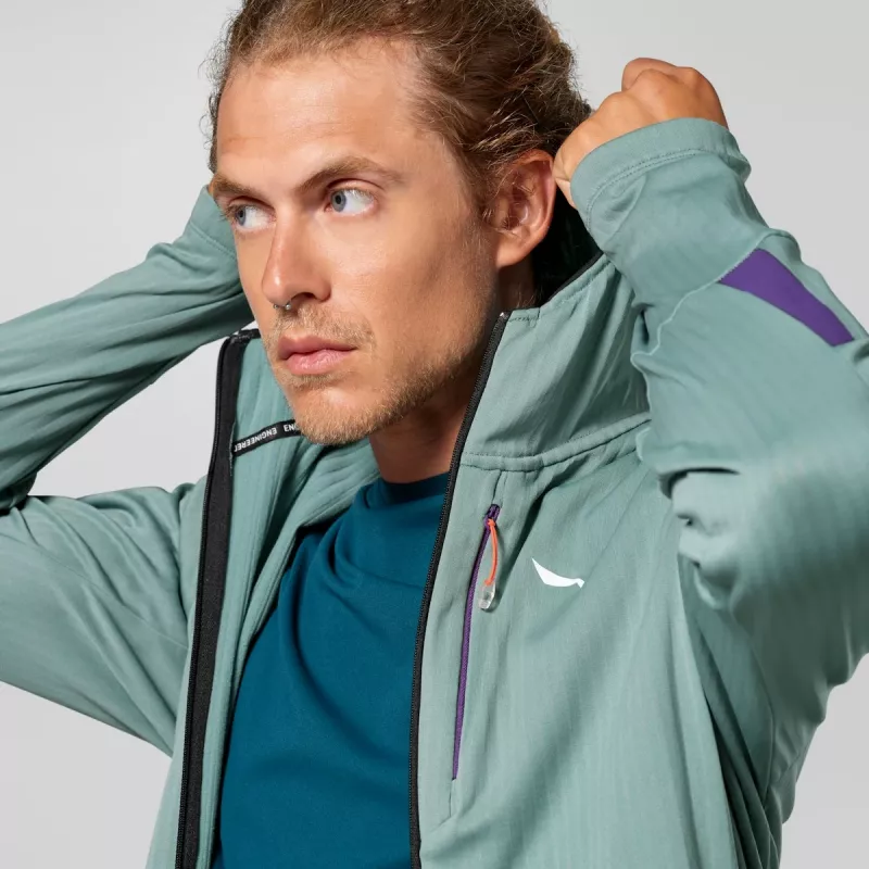 Salewa Pedroc PL 3 HD Jacket - Willow - tamanho L
