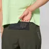 Salewa Pedroc 5 Dst Pant mulher calças softshell - Dark Olive, tamanho S