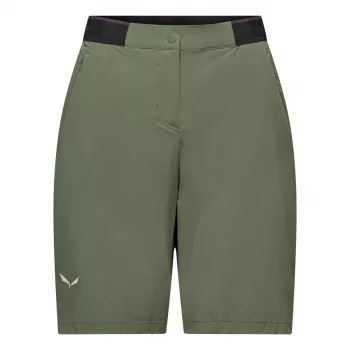 Calções de caminhada Salewa Pedroc 2 Dst mulher - Faded Green, tamanho M
