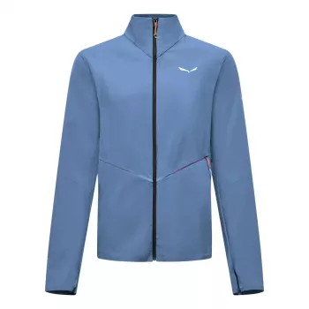 Casaco softshell Salewa Pedroc Dst Light mulher - Morning Blue, tamanho M