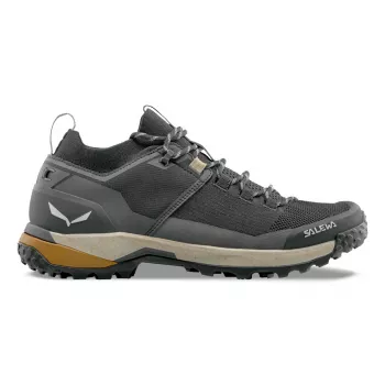 Sapatos de caminhada Salewa Puez 2 Knit Ptx - Black/Black, tamanho 45