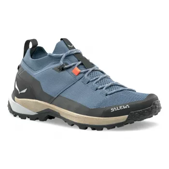 Sapatos de caminhada Salewa Puez 2 Knit Ptx - Java Blue/Black - tamanho EU 42