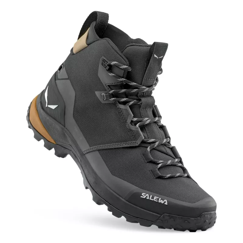 Sapatos SALEWA Puez 2 mid PTX preto-preto