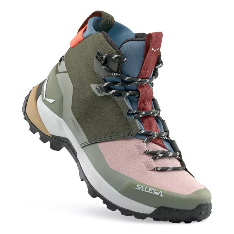 Sapatos de caminhada Salewa Puez 2 Mid PTX mulher Shadow UK 5