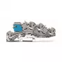 WAGO 2005-7641 TOPJOB S borne de passagem, 6 mm², cinzento, 800 V, 41 A