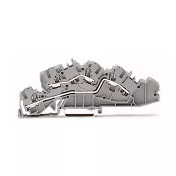 WAGO 2005-7642 borne de passagem, 4 mm², 32 A, 400 V, cinzento, CAGE CLAMP