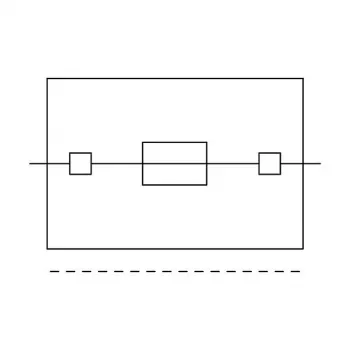 WAGO 2004-911 ficha de fusível com lingueta de extração para fusíveis G de 5 x 20 mm