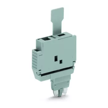 WAGO 2004-911 ficha de fusível com lingueta de extração para fusíveis G de 5 x 20 mm