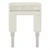 WAGO 2002-433 ponte, de 1 para 3, isolada, 25 A, cinzento claro