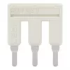 WAGO 2004-403 ponte, de 3 vias, isolada, 32 A, cinzento claro