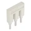WAGO 2004-403 ponte, de 3 vias, isolada, 32 A, cinzento claro