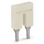 WAGO 2006-402 ponte, de 2 vias, isolada, 41 A, cinzento claro