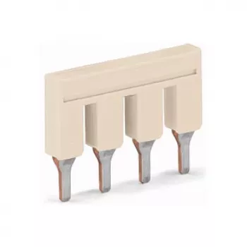 WAGO 2006-403 Ponte, 3 vias, isolada, 41 A, cinzento-claro