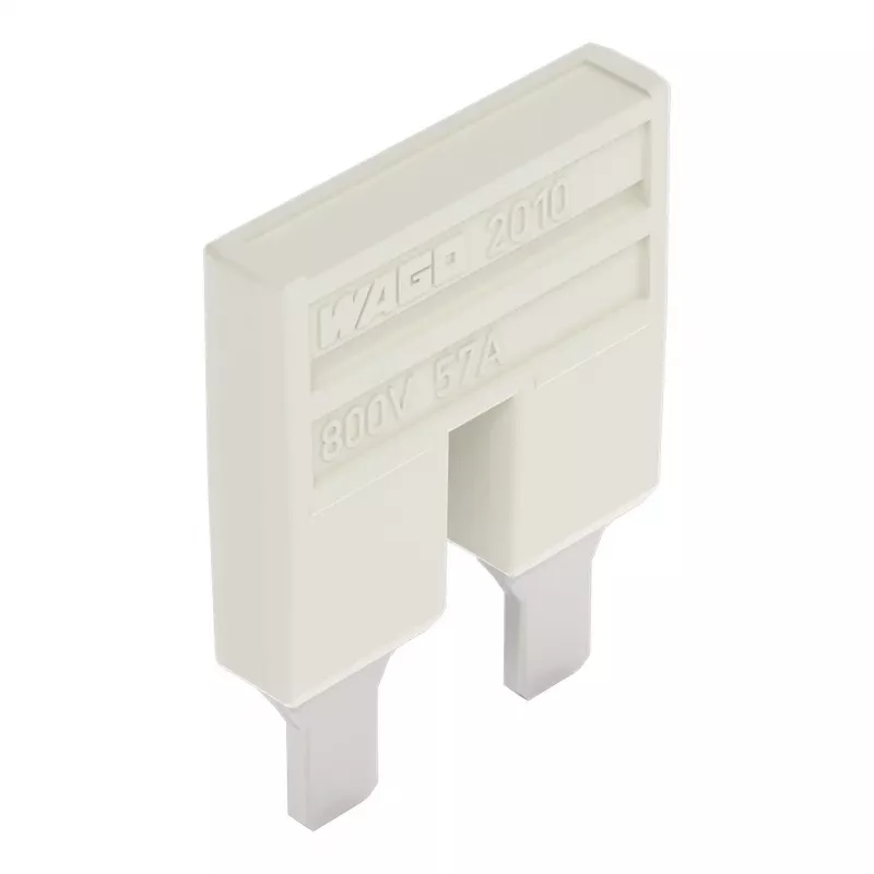 WAGO 2010-402 ponte push-in, de 2 vias, isolada, cinzento claro