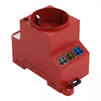 WAGO Tomada para quadro elétrico 709-583 Vermelho 1 unid.