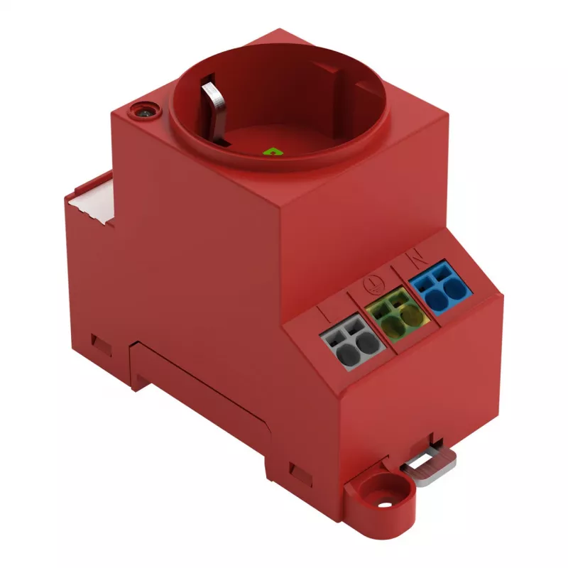 WAGO Tomada para quadro elétrico 709-583 Vermelho 1 unid.