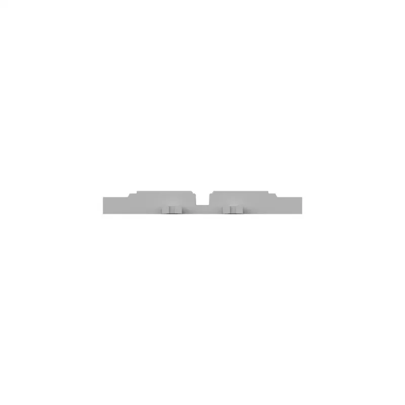 WAGO 221-2525 Adaptador de montagem para bornes de ligação da série 221, pack de 5, cinzento