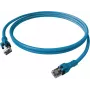 EasyLan saCon Cabo de patch DualBoot S/FTP Cat.6A azul 5,0m