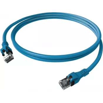 EasyLan saCon Cabo de patch DualBoot Cat.6A S/FTP azul 7,5m
