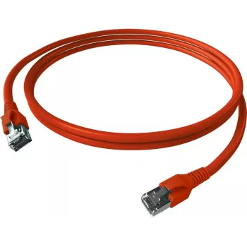 Cabo de rede EASYLAN FlexBoot Cat.6 Patch S/FTP vermelho 10m