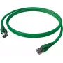 Cabo de rede EasyLan FlexBoot Cat.6A S/FTP Patch verde 3,0m