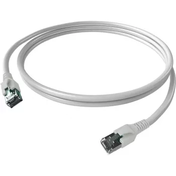 Cabo de rede EasyLan FlexBoot Patch Cat.6A S/FTP branco 3,0m