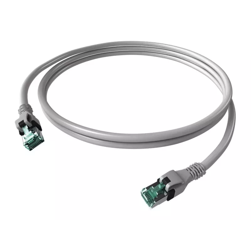 Cabo de rede EasyLan saCon DualBoot Patch S/FTP laranja 5,00m Cat.6A