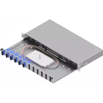 Caixa de fusão de fibra ótica ZVK Easylan LWL Basic SB0012541HE 6x SC-Duplex Standard OS2 - fibra ótica - ficha SC-Duplex