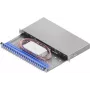 EASYLAN LSB1C225 caixa de fusão de fibra ótica Basic 1U 24x SC-Duplex OS2 extraível