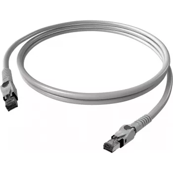 EASYLAN cabo de rede VarioBoot Cat.6A S/FTP cinzento 1 m