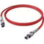 EasyLan cabo de rede VarioBoot Cat.6A S/FTP vermelho 2,0 m