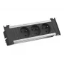 Bachmann Kapsa S 3xUTE cabo de extensão 2,0m CEE7/7 preto