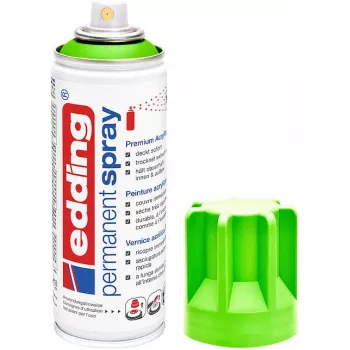 EDDING 5200 Tinta acrílica em spray verde néon mate 200 ml