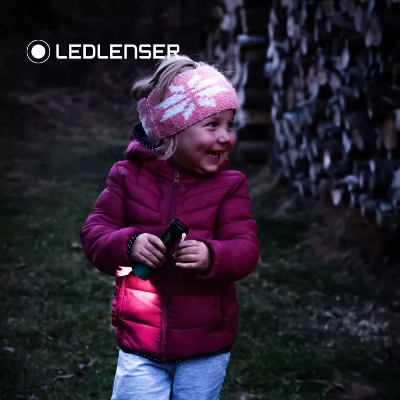 LEDLENSER Kidbeam4 Lanterna para criança Lilás