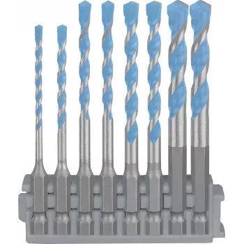 BOSCH EXPERT HEX-9 Multi Construction Conjunto de brocas multiusos 8 peças (2608901455)