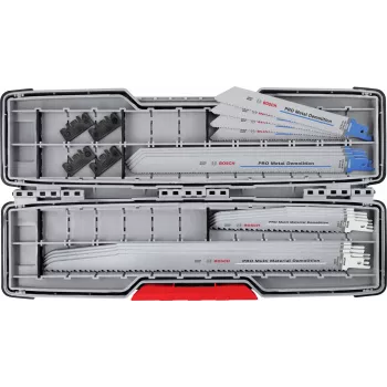 Bosch PRO Tough Box Demolition Conjunto de lâminas de serra sabre 16 peças