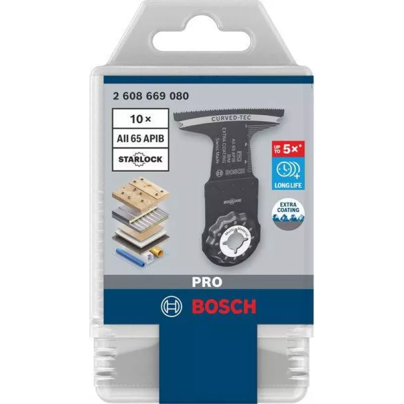 Bosch Professional PRO AII 65 APIB Lâmina de corte por imersão (StarlockPlus, BIM, 65 mm)