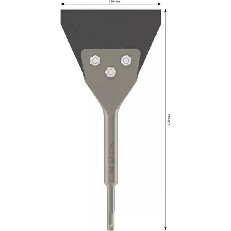 Bosch PRO SDS plus Raspador de pavimentos 130x290 mm Adaptador de cinzel
