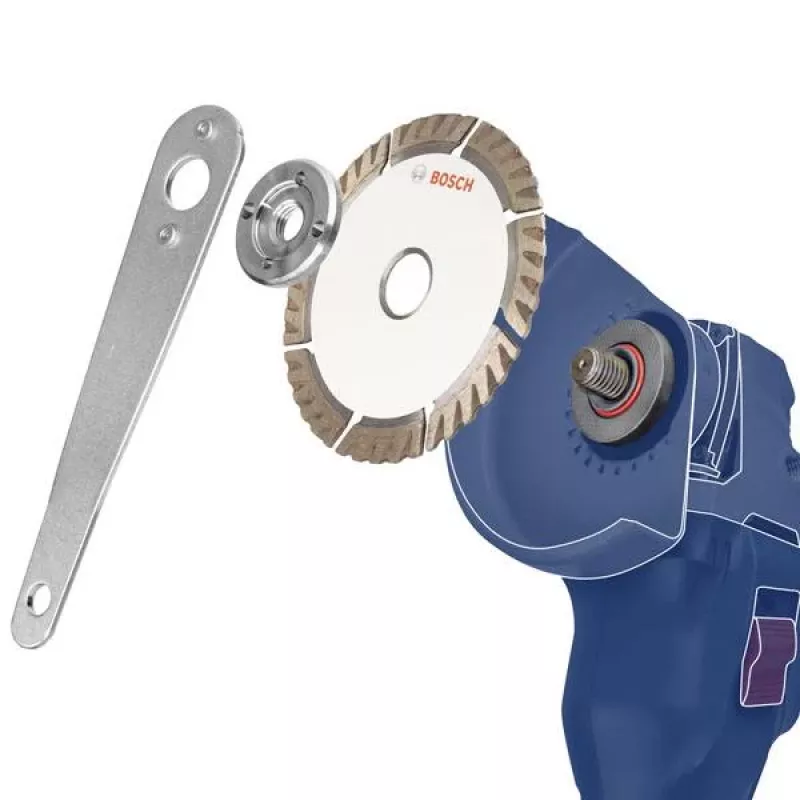 BOSCH Disco de corte para aço inoxidável e metal, Ø 125 mm, 100 unidades em balde (furo 22,23 mm, A 60 T BF)